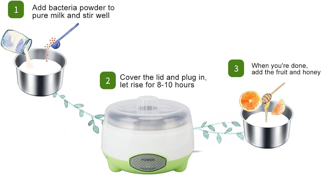 Máquina para Hacer Yogurt Casero Elite