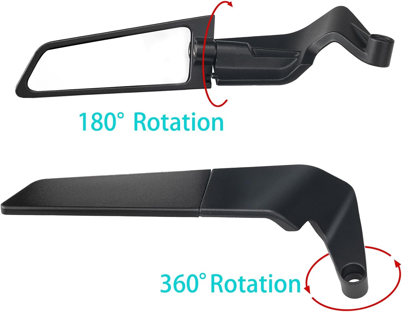 Espejos Alerón Stealth para Moto - Estilo Deportivo y Aerodinámico
