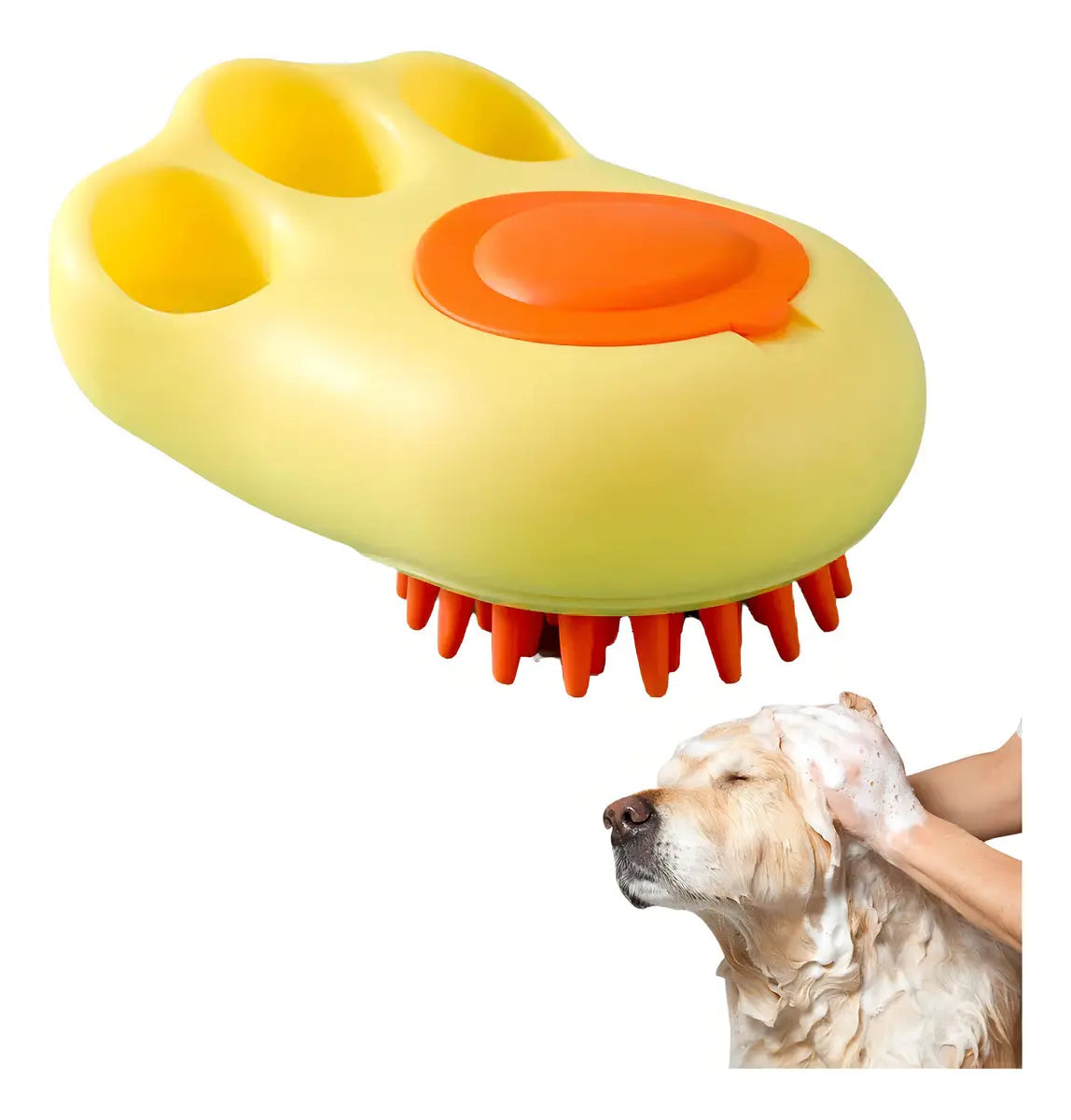 PetShower Elite – Cepillo de Baño para Mascotas