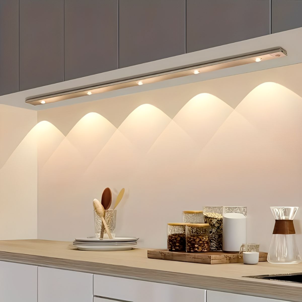 LumiSense Elite 50 – Luz LED con Sensor de Movimiento Inteligente